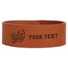 Custom Order of Cyrene Symbol Freemason Commandery Gift Engraved Leatherette Cuff Wristband