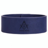 Custom Mason Symbol Masonic Sparse Freemason Lodge Gift Engraved Leatherette Cuff Wristband