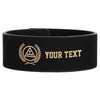 Custom Royal Arch Symbol Olive Branch Mason Engraved Leatherette Cuff Wristband