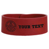 Custom Prince Hall Free And Accepted Masons Engraved Leatherette Cuff Wristband