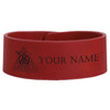 Custom Shriners Past Potentate Symbol Engraved Leatherette Cuff Wristband