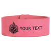 Custom Council The Cryptic Grand Illustrious Master Symbol Freemason Gift Engraved Leatherette Cuff Wristband