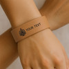 Custom Council The Cryptic Grand Illustrious Master Symbol Freemason Gift Engraved Leatherette Cuff Wristband
