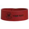 Custom OES Past Worthy Patron Symbol Chapter Gift Engraved Leatherette Cuff Wristband