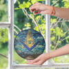 Sky Pathway All Seeing Eye Masonic Stained Glass Suncatcher
