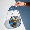 Branches Sun Wings Down Scottish Rite 33rd Masonic Suncatcher
