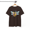 Cute Floral Bee Shirt Nature Honeybee Tee Adult T Shirt S-5XL