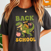 Trendy Back To School Dinosaur Teacher Shirt Adult T Shirt S-5XL