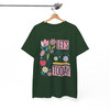 Boho Floral Teacher Lets Learn Back To School Shirt Adult T Shirt S-5XL