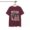 Boho Floral Teacher Lets Learn Back To School Shirt Adult T Shirt S-5XL
