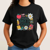 Watercolor Back To School Teacher Shirt Adult T Shirt S-5XL