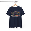 Custom Wildflower Teacher Grade Name Shirt Adult T Shirt S-5XL
