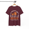 Coffee And Jesus Retro Christian Shirt Adult T Shirt S-5XL