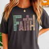 Retro Faith Christian Cross Bible Verse Shirt Adult T Shirt S-5XL