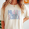 Middle School Teacher Back To School Shirt Adult T Shirt S-5XL