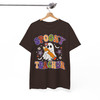 Preppy Spooky Teacher Retro Halloween Ghost Shirt Adult T Shirt S-5XL