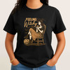 Feeling Witchy Halloween Spell Shirt Adult T Shirt S-5XL
