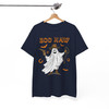 Boo Haw Funny Cowboy Ghost Halloween Shirt Adult T Shirt S-5XL