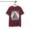 Staying Alive Funny Skeleton Coffee Shirt Adult T Shirt S-5XL