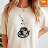 Coffee Lover Caffeine Addict Barista Gift Shirt Adult T Shirt S-5XL