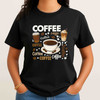 Retro Coffee Lover Funny Barista Shirt Adult T Shirt S-5XL