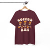 Retro Coffee Run Funny Coffee Shirt Adult T Shirt S-5XL