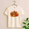 Cute Turkey Thanksgiving Funny Fall Shirt Adult T Shirt S-5XL