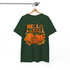 Hello Fall Cute Autumn Thanksgiving Shirt Adult T Shirt S-5XL
