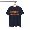 Gobble Til You Wobble Funny Turkey Shirt Adult T Shirt S-5XL