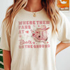 Where Them Fans At Cowgirl Rodeo Shirt Adult T Shirt S-5XL