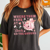 Where Them Fans At Cowgirl Rodeo Shirt Adult T Shirt S-5XL