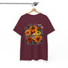 Retro Floral Pumpkin Preppy Halloween Shirt Adult T Shirt S-5XL