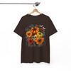 Retro Floral Pumpkin Preppy Halloween Shirt Adult T Shirt S-5XL