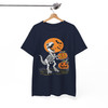 Halloween Cat And Pumpkin Spooky Shirt Adult T Shirt S-5XL