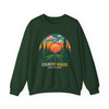 Retro Colorful Forest Landscape Sweatshirt Adult Sweatshirt S-5XL