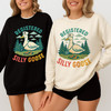 Funny Registered Silly Goose Nurse Sweatshirt RN Nurse Day Gift Adult S-5XL