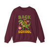 Trendy Back To School Dinosaur Teacher Sweatshirt Adult S-5XL