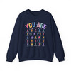 You Are Alphabet Teacher Welcome Back Sweatshirt Adult S-5XL