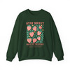 Boho Fruits Of The Spirit Retro Christian Sweatshirt Adult S-5XL