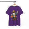 Halloween Witch And Pumpkin Shirt Adult T Shirt S-5XL