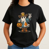 Halloween Witch And Pumpkin Shirt Adult T Shirt S-5XL