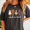 Chick Or Treat Halloween Shirt Funny Chicken Costume T-Shirt S-5XL