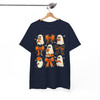 Cute Ghost Bow Halloween Shirt Kawaii Spooky T-Shirt S-5XL