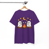 Cute Ghost Campfire Halloween Shirt Cozy Fall T-Shirt S-5XL