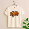 Pumpkin Cat Halloween Shirt Matching Family Fall T-Shirt S-5XL