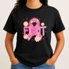 Breast Cancer Awareness Shirt Pink Ribbon October T-Shirt S-5XL