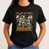 Vintage Halloween Shirt Retro Skeleton Ghost Fall T-Shirt S-5XL