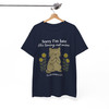 Sorry I'm Late His Timing Not Mine Shirt Cute Praying Cat Christian T-Shirt S-5XL