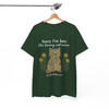 Sorry I'm Late His Timing Not Mine Shirt Cute Praying Cat Christian T-Shirt S-5XL