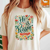 He Is Risen Shirt Floral Jesus Easter Faith T-Shirt S-5XL